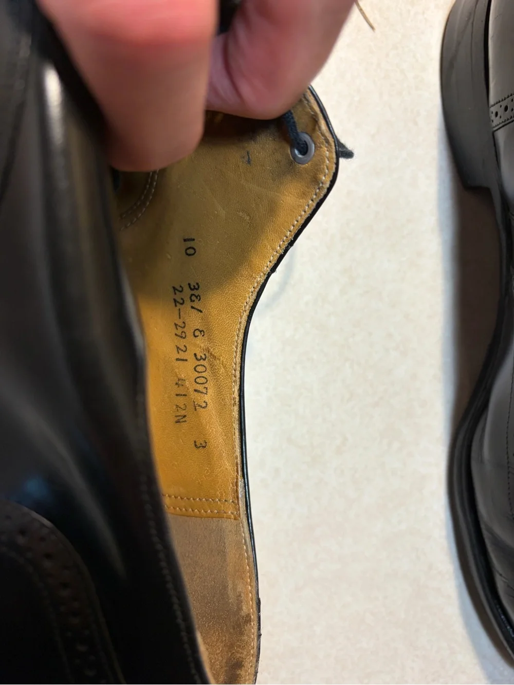 Refurbished Johnston and Murphy wing tips